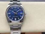 VS Factory Rolex Oyster Perpetual 36mm Bright Blue Sunburst Dial Smooth Bezel Oyster Bracelet (126000) 1:1 Super Clone – DD3230 Movement - Image 2