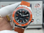 VS Factory Omega Seamaster Planet Ocean 600M 43.5mm Black Dial Orange Ceramic Bezel Orange Rubber Strap (215.32.44.21.01.001) 1:1 Super Clone – DD8900 Movement - Image 5