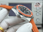 VS Factory Omega Seamaster Planet Ocean 600M 43.5mm Black Dial Orange Ceramic Bezel Orange Rubber Strap (215.32.44.21.01.001) 1:1 Super Clone – DD8900 Movement - Image 9