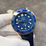 VS Factory Omega Seamaster Diver 300M 42mm 18K Sedna Gold Blue Wave Dial Blue Ceramic Bezel (210.62.42.20.03.001) 1:1 Super Clone – DD8800 Movement - Image 3