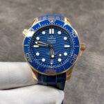 VS Factory Omega Seamaster Diver 300M 42mm 18K Sedna Gold Blue Wave Dial Blue Ceramic Bezel (210.62.42.20.03.001) 1:1 Super Clone – DD8800 Movement - Image 2