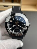 VS Factory Omega Seamaster Planet Ocean 600M GMT 45.5mm “Deep Black” (215.92.46.22.01.001) 1:1 Super Clone – DD8906 Movement - Image 2