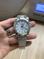 VS Factory Rolex Datejust 41mm Pure White Dial Smooth Bezel Jubilee Bracelet (126300) 1:1 Super Clone – DD3235 Movement - Image 2