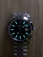VS Factory Rolex Datejust 41mm Sunburst Slate Dial Smooth Bezel Jubilee Bracelet (126300) 1:1 Super Clone – DD3235 Movement - Image 6
