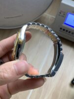 VS Factory Rolex Datejust 41mm Two-Tone Yellow Gold White Dial Jubilee Bracelet (126333) 1:1 Super Clone – DD3235 Movement - Image 7