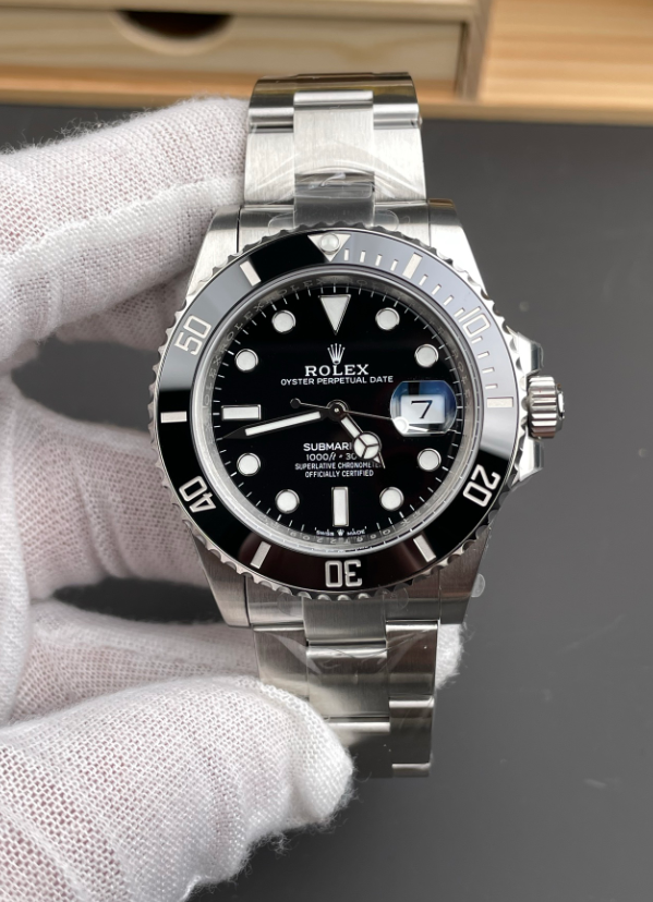 VS Factory Rolex Submariner Date “Black Submariner” 41mm (126610LN) 1:1 Super Clone – DD3235 Movement