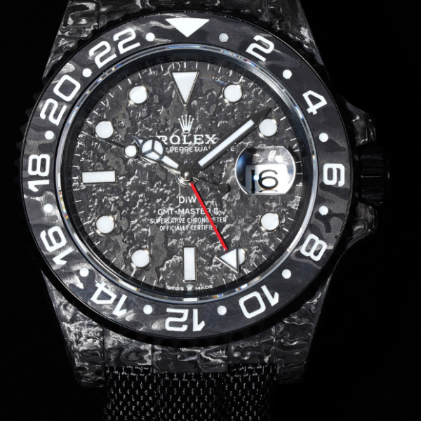 VS Factory Rolex GMT-Master II “DiW Carbon Stealth” Forged Carbon Fiber (Custom Edition) 1:1 Super Clone – DD3285 Movement