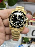 VS Factory Rolex Submariner Date “Solid Gold Black” 40mm (116618LN) 1:1 Super Clone – DD3135 Movement - Image 6