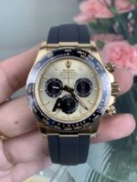 VS Factory Rolex Cosmograph Daytona Yellow Gold “Shawn Yue” Champagne Dial (126518LN) 1:1 Super Clone – DD4131 Movement - Image 2