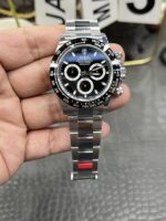 VS Factory Rolex Cosmograph Daytona Black Dial Black Ceramic Bezel 40mm (116500LN) 1:1 Super Clone – DD4130 Movement - Image 2
