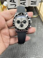 VS Factory Rolex Cosmograph Daytona “Grey Ghost” Slate Dial (116519LN) 1:1 Super Clone – DD4130 Movement
