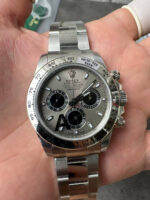 VS Factory Rolex Cosmograph Daytona White Gold Slate Grey Dial (116509) 1:1 Super Clone – DD4130 Movement - Image 2
