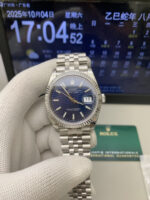 VS Factory Rolex Datejust 36mm Blue Fluted Motif Dial Jubilee Bracelet (126234) 1:1 Super Clone – DD3235 Movement