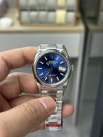 VS Factory Rolex Datejust 36mm Sunburst Blue Dial Smooth Bezel Oyster Bracelet (126200) 1:1 Super Clone – DD3235 Movement