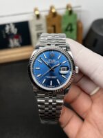 VS Factory Rolex Datejust 36mm Sunburst Blue Dial Jubilee Bracelet (126234) 1:1 Super Clone – DD3235 Movement - Image 2
