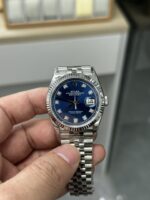 VS Factory Rolex Datejust 36mm Sunburst Blue Diamond Dial Jubilee Bracelet (126234) 1:1 Super Clone – DD3235 Movement - Image 2
