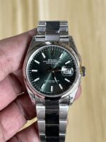 VS Factory Rolex Datejust 36mm Sunburst Green Dial Smooth Bezel Oyster Bracelet (126200) 1:1 Super Clone – DD3235 Movement - Image 2