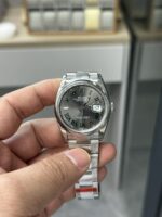 VS Factory Rolex Datejust 36mm “Wimbledon” Dial Smooth Bezel Oyster Bracelet (126200) 1:1 Super Clone – DD3235 Movement