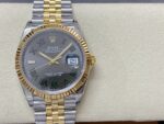 VS Factory Rolex Datejust 41mm Two-Tone Yellow Gold “Wimbledon” Dial Jubilee Bracelet (126333) 1:1 Super Clone – DD3235 Movement