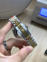 VS Factory Rolex Datejust 41mm Two-Tone Yellow Gold Silver Dial Jubilee Bracelet (126333) 1:1 Super Clone – DD3235 Movement - Image 8