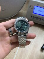 VS Factory Rolex Datejust 41mm Mint Green Sunburst Dial Fluted Bezel Jubilee Bracelet (126334) 1:1 Super Clone – DD3235 Movement