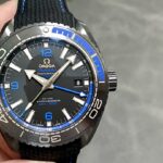 VS Factory Omega Seamaster Planet Ocean 600M GMT “Deep Black” Blue Ceramic (215.92.46.22.01.002) 1:1 Super Clone – DD8906 Movement
