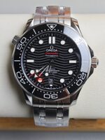 VS Factory Omega Seamaster Diver 300M 42mm Black Wave Dial Black Ceramic Bezel Stainless Steel Bracelet (210.30.42.20.01.001) 1:1 Super Clone – DD8800 Movement - Image 2