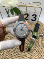 VS Factory Omega Seamaster Planet Ocean 600M 43.5mm Titanium Grey Dial Orange Bezel (215.92.43.21.99.001) 1:1 Super Clone – DD8900 Movement - Image 2
