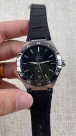 VS Factory Omega Constellation 41mm Steel Black Ceramic Bezel Black Dial (131.33.41.21.01.001) 1:1 Super Clone – DD8900 Movement - Image 2