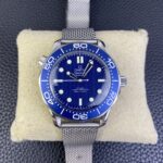 VS Factory Omega Seamaster Diver 300M 42mm James Bond 60th Anniversary Mesh (210.30.42.20.03.002) 1:1 Super Clone – DD8806 Movement