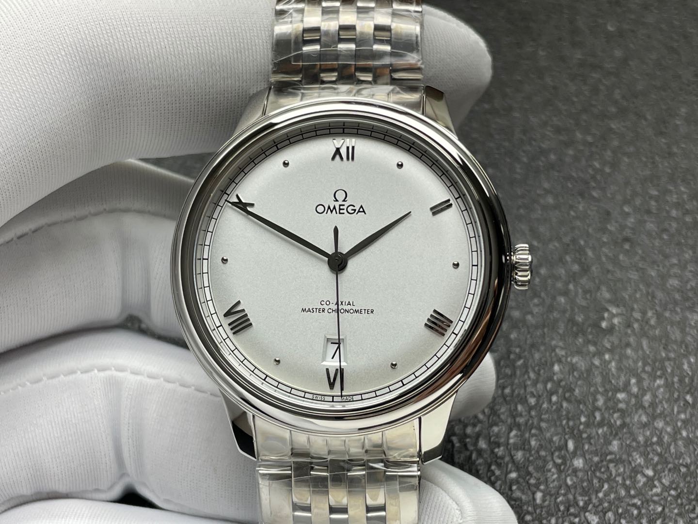 vsf-13557-8c1d5a500b-i1735194570262_6809_0_3-1 VS Factory Omega De Ville Prestige 40mm Silver Dial (434.10.40.20.02.001) 1:1 Super Clone – DD8800 Movement - Image 1