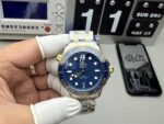 VS Factory Omega Seamaster Diver 300M 42mm Two-Tone Yellow Gold Blue Dial (210.20.42.20.03.001) 1:1 Super Clone -DD8800 Movement - Image 2