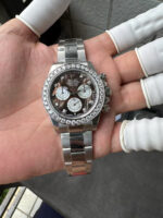 VS Factory Rolex Cosmograph Daytona Black Mother of Pearl (MOP) Diamond Dial & Bezel (116509 Custom) 1:1 Super Clone – DD4130 Movement - Image 2