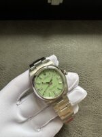 VS Factory Rolex Oyster Perpetual 41mm “Pistachio Green” Dial Smooth Bezel Oyster Bracelet (124300) 1:1 Super Clone – DD3230 Movement - Image 3