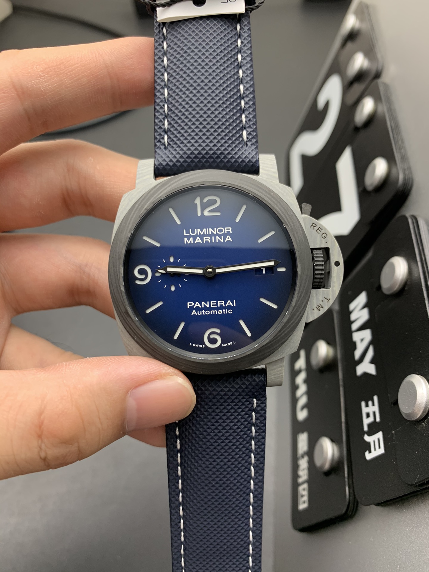 vsf-15088-9d6a790d39-i1622095809_874_0-1 VS Factory Panerai Luminor Marina Fibratech™ 44mm PAM01663 1:1 Super Clone – DDP.9010 Movement - Image 1