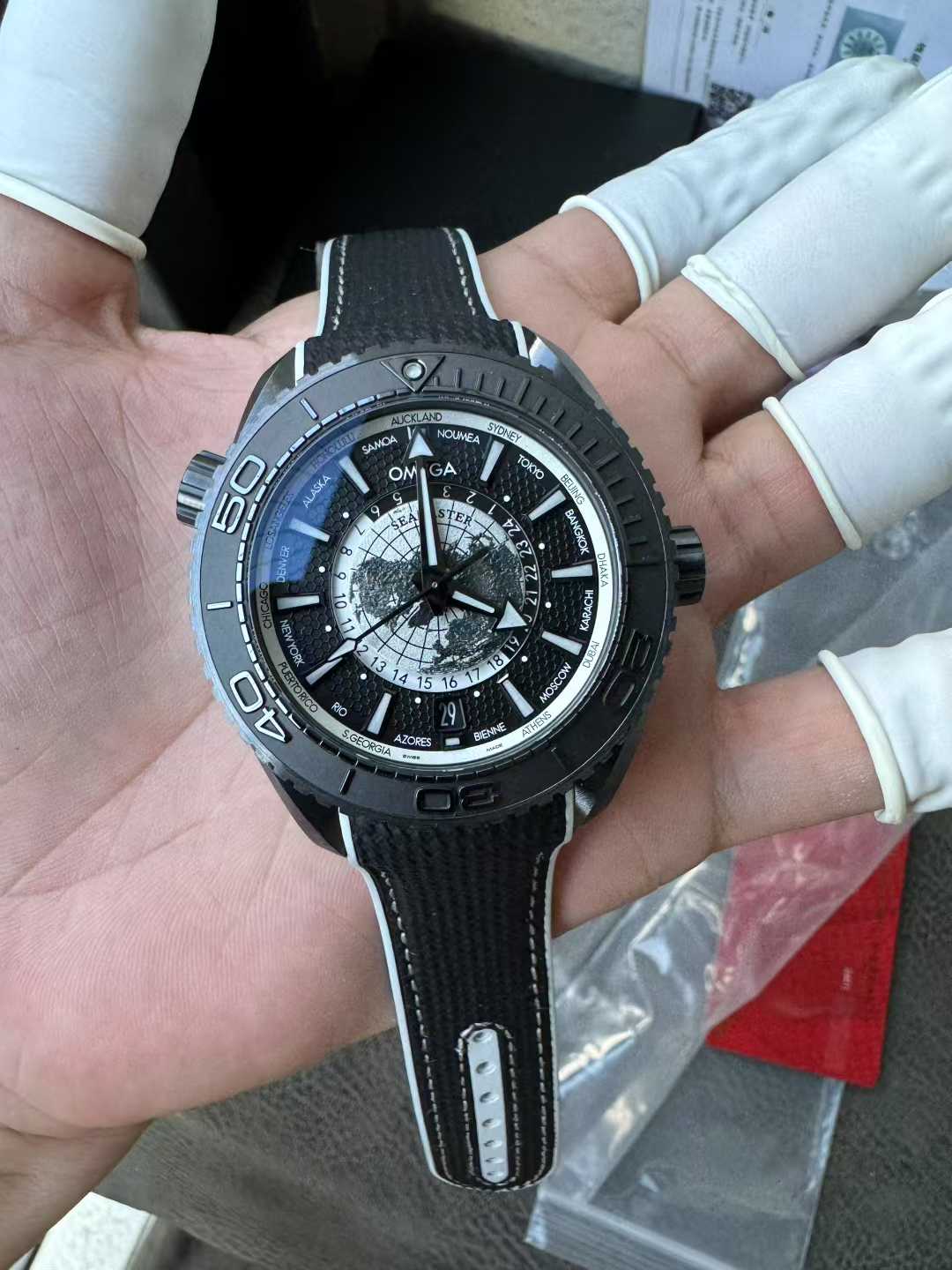 vsf-15552-6bafdb49c5-2026-04-20_154336_976 VS Factory Omega Seamaster Planet Ocean 600M Worldtimer “Stealth Black” Custom (220.92.43.22.99.001)1:1 Super Clone – DD Caliber 8938 - Image 1