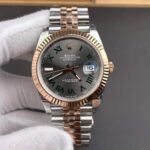VS Factory Rolex Datejust 41 “Wimbledon” Everose Gold (126331) 1:1 Super Clone – DD3235 Movement