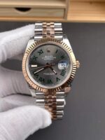 VS Factory Rolex Datejust 41 “Wimbledon” Everose Gold (126331) 1:1 Super Clone – DD3235 Movement