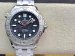 VS Factory Omega Seamaster Diver 300M “Nekton Edition” 42mm Black Wave Dial Titanium Bezel Stainless Steel Bracelet (210.30.42.20.01.002) 1:1 Super Clone – DD8806 Movement - Image 2