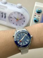 VS Factory Omega Seamaster Planet Ocean 600M GMT Blue Dial (215.30.44.22.03.001) 1:1 Super Clone – DD8906 Movement - Image 7
