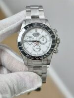 VS Factory Rolex Cosmograph Daytona 40mm “Panda” White Dial Exhibition Caseback (126502LN) 1:1 Super Clone – DD4131 Movement - Image 2