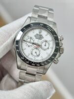 VS Factory Rolex Cosmograph Daytona 40mm “Panda” White Dial Exhibition Caseback (126502LN) 1:1 Super Clone – DD4131 Movement - Image 3