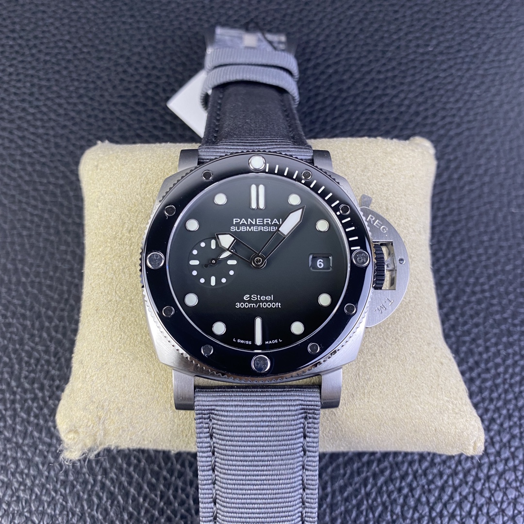 i1670751043_997_0-1 VS Factory Panerai Submersible QuarantaQuattro 44mm Grigio Roccia (PAM01288) 1:1 Super Clone – DDP.900 Movement - Image 1