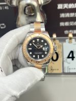 VS Factory Rolex Yacht-Master 44mm Black Dial Rosegold Bezel Two-Tone Rose Gold Oyster Bracelet(126621) 1:1 Super Clone – DD3235 Movement - Image 2