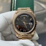 VS Factory Rolex Day-Date 40mm Everose Gold Ombré Grey Roman Dial (228235) 1:1 Super Clone – DD3255 Movement